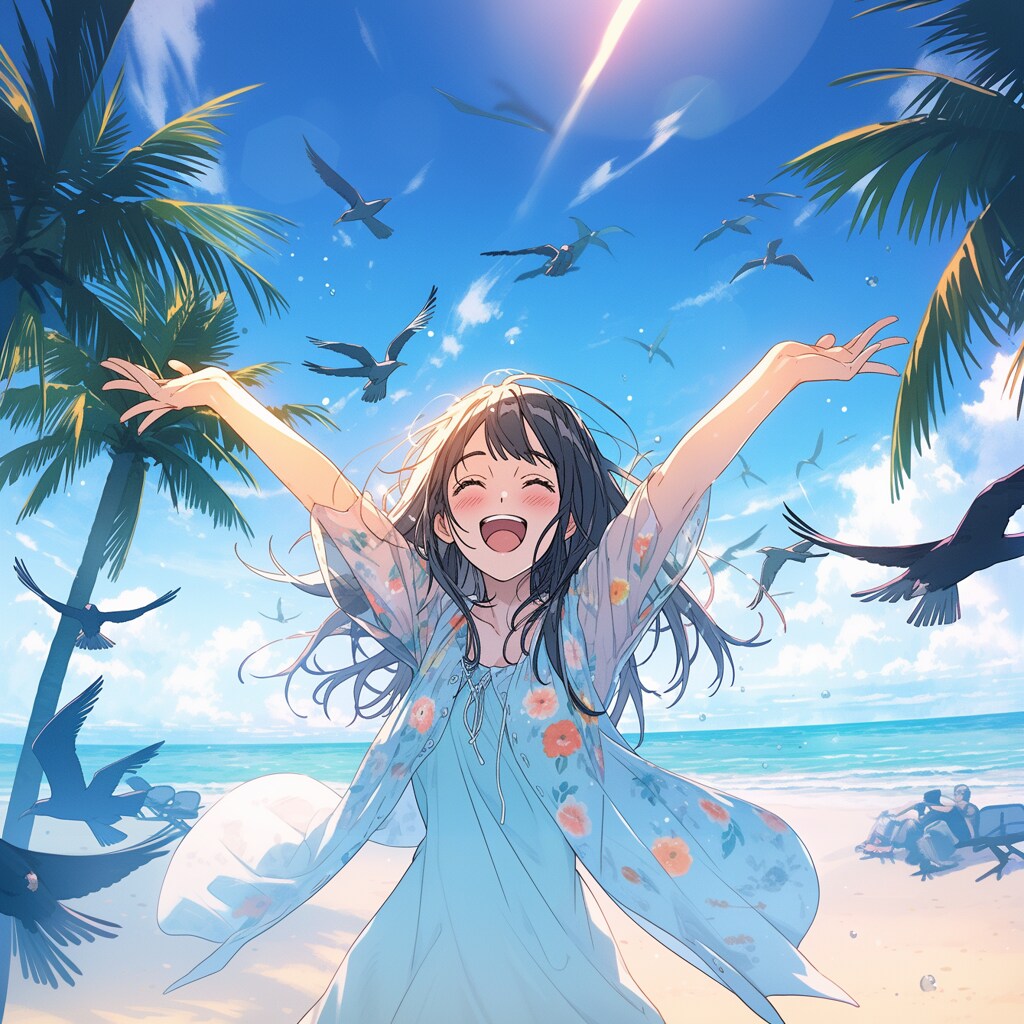 🐠海を満喫する女の子3🐠🏝👙💕