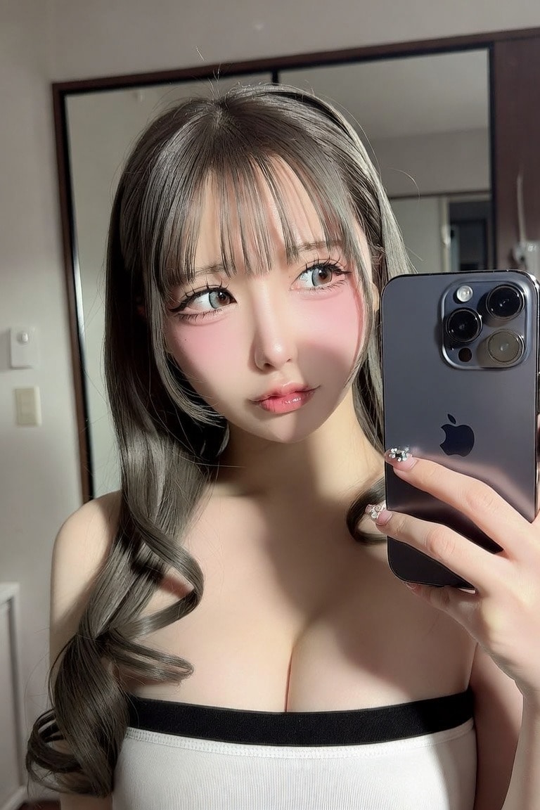 チューブトップギャル