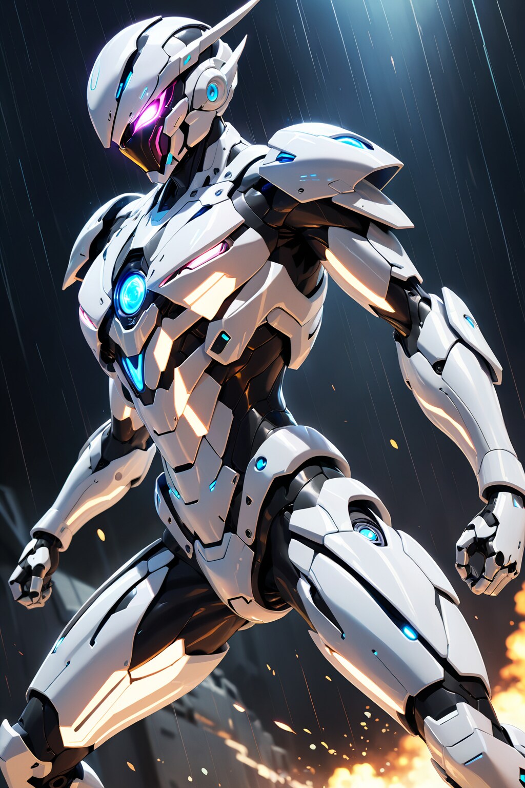 白いパワードスーツ | の人気AIイラスト・グラビア