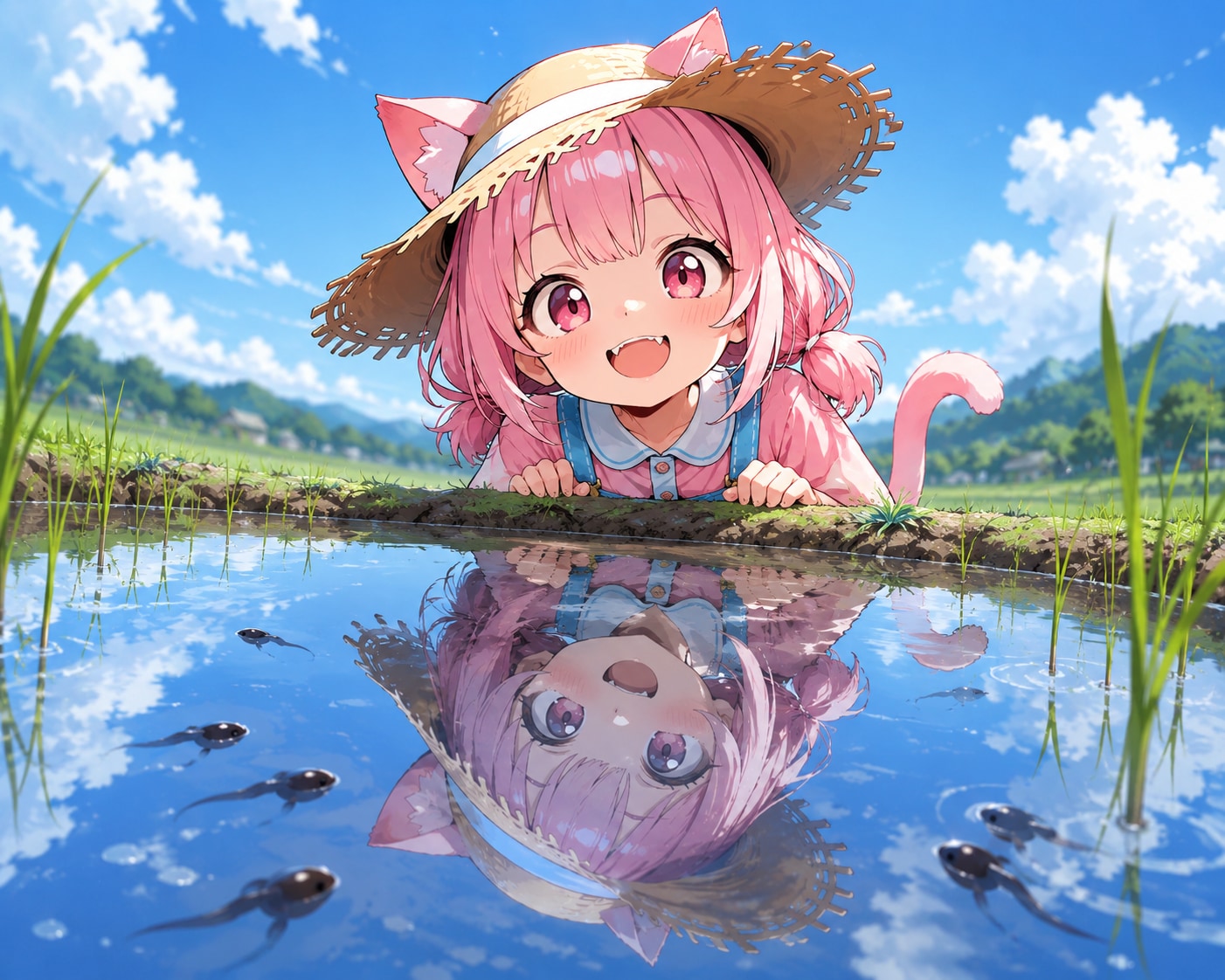 あ～っ！！おたまじゃくしにゃ！！ | の人気AIイラスト・グラビア