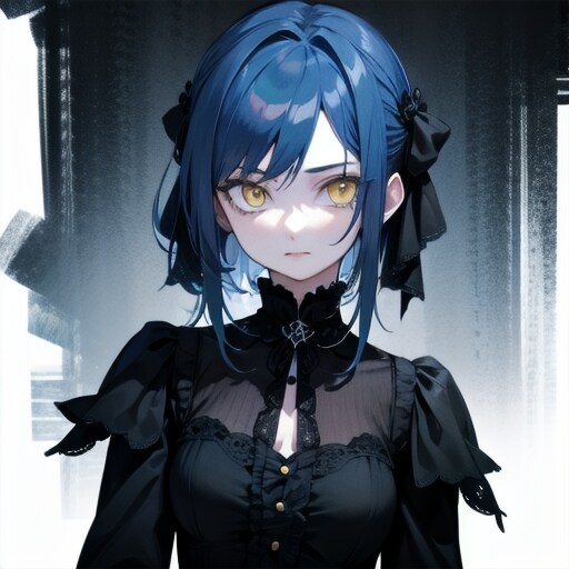 青髪ゴシック