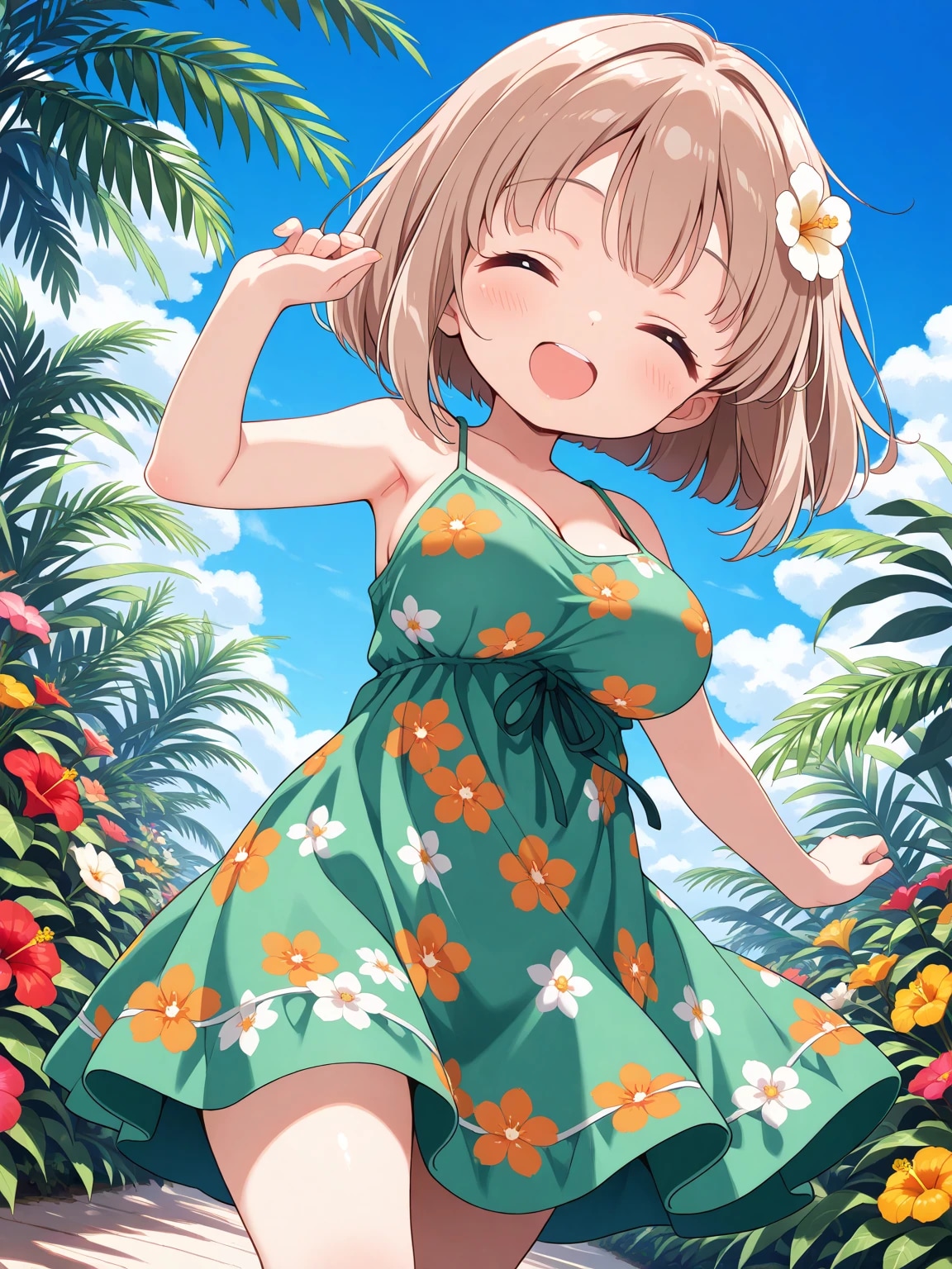 南国リゾートはこるちゃん
