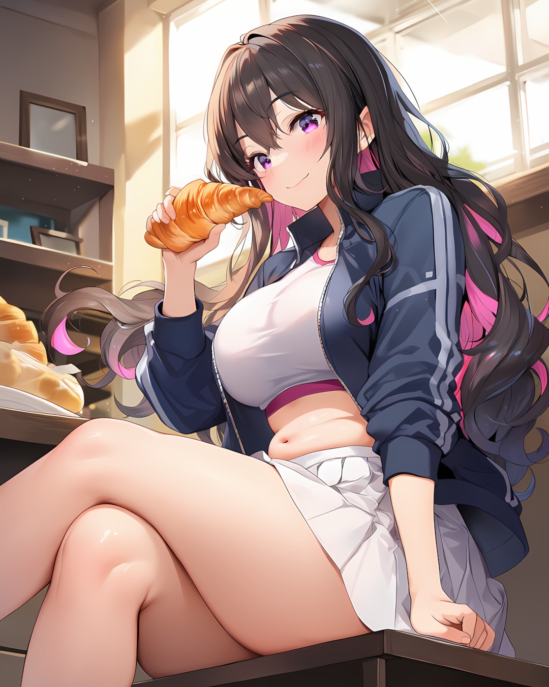 🥐朝のベーカリーカフェでリナと待ち合わせ☕️