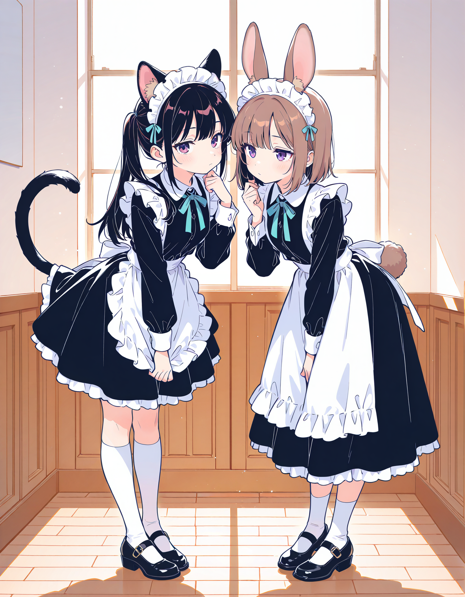🐱と🐰