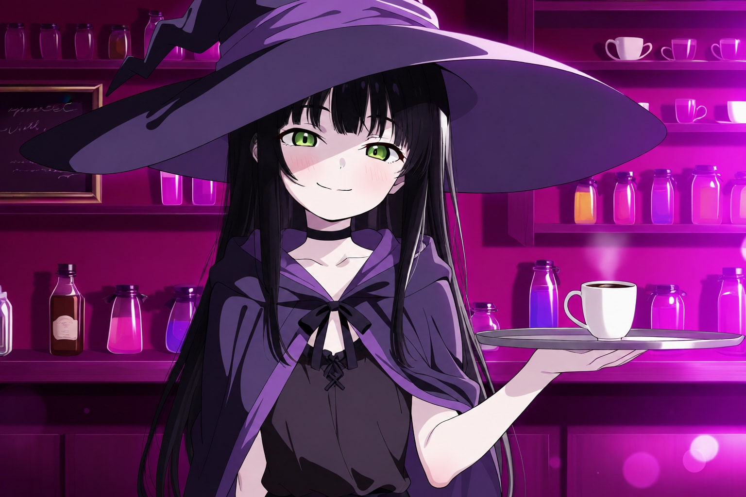 魔女カフェへようこそ！ #飲んで大丈夫なやつ？ | の人気AIイラスト・グラビア
