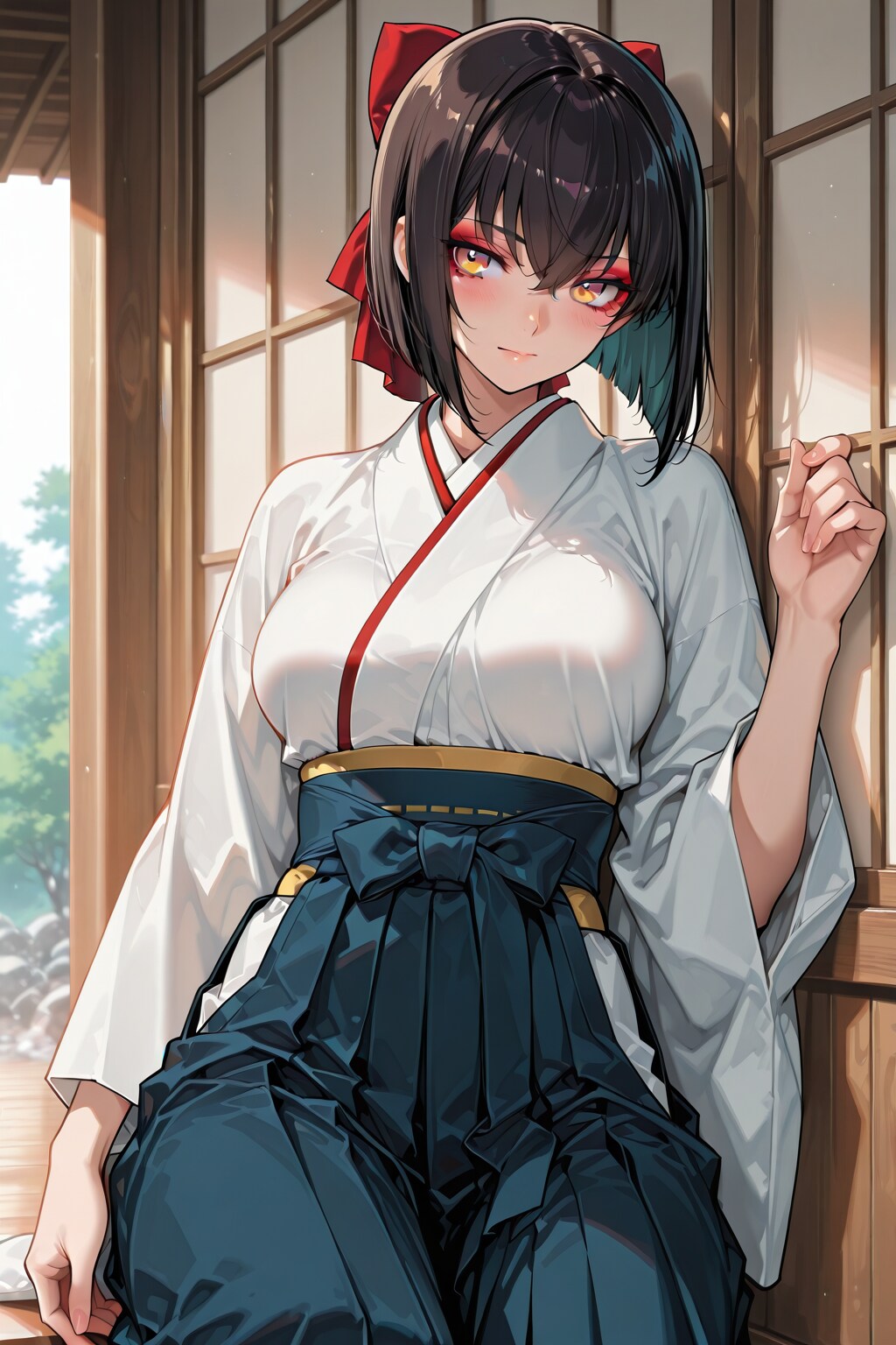 どちらかというと巫女さんか道場の看板娘