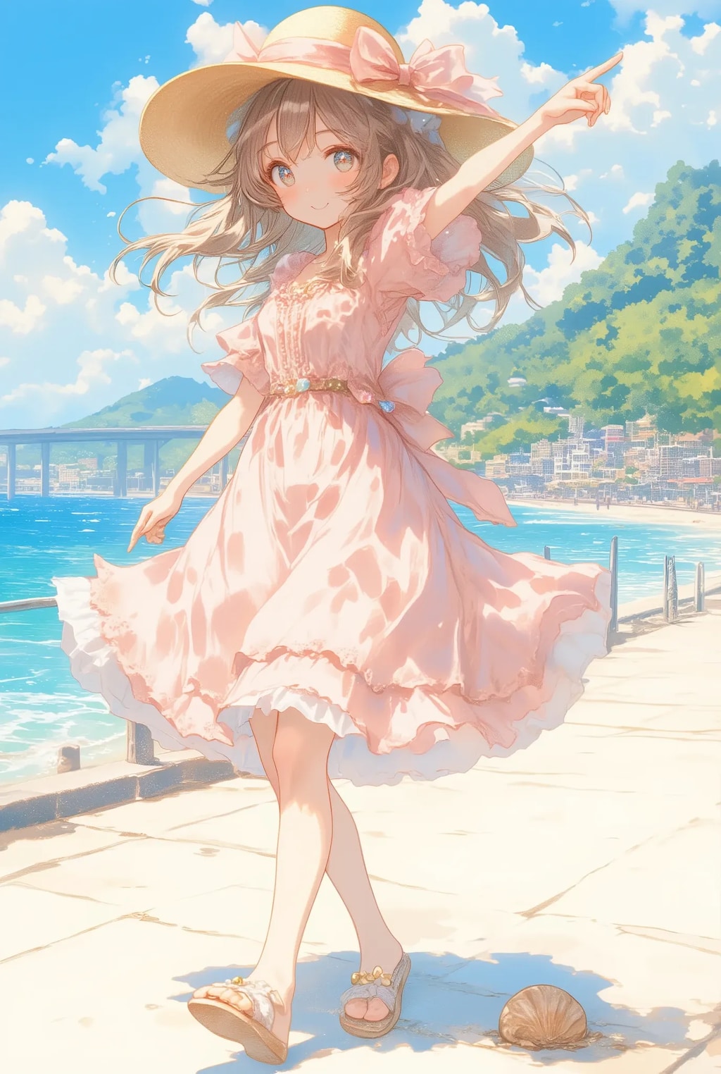 フリフリちゃんと海デート(^^)