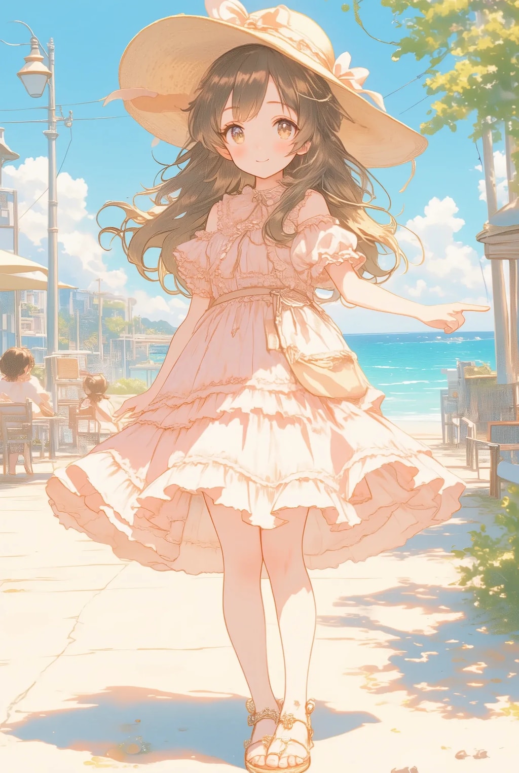 フリフリちゃんと海デート(^^)