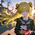 忍野忍　バレンタイン 2枚目