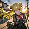 忍野忍　バレンタイン 3枚目
