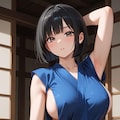 巨乳くのいち参上！ところで、下、履いてないよね？裾、短くない？ 3枚目
