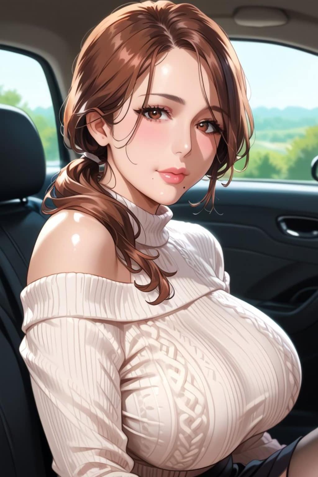 ママとドライブ
