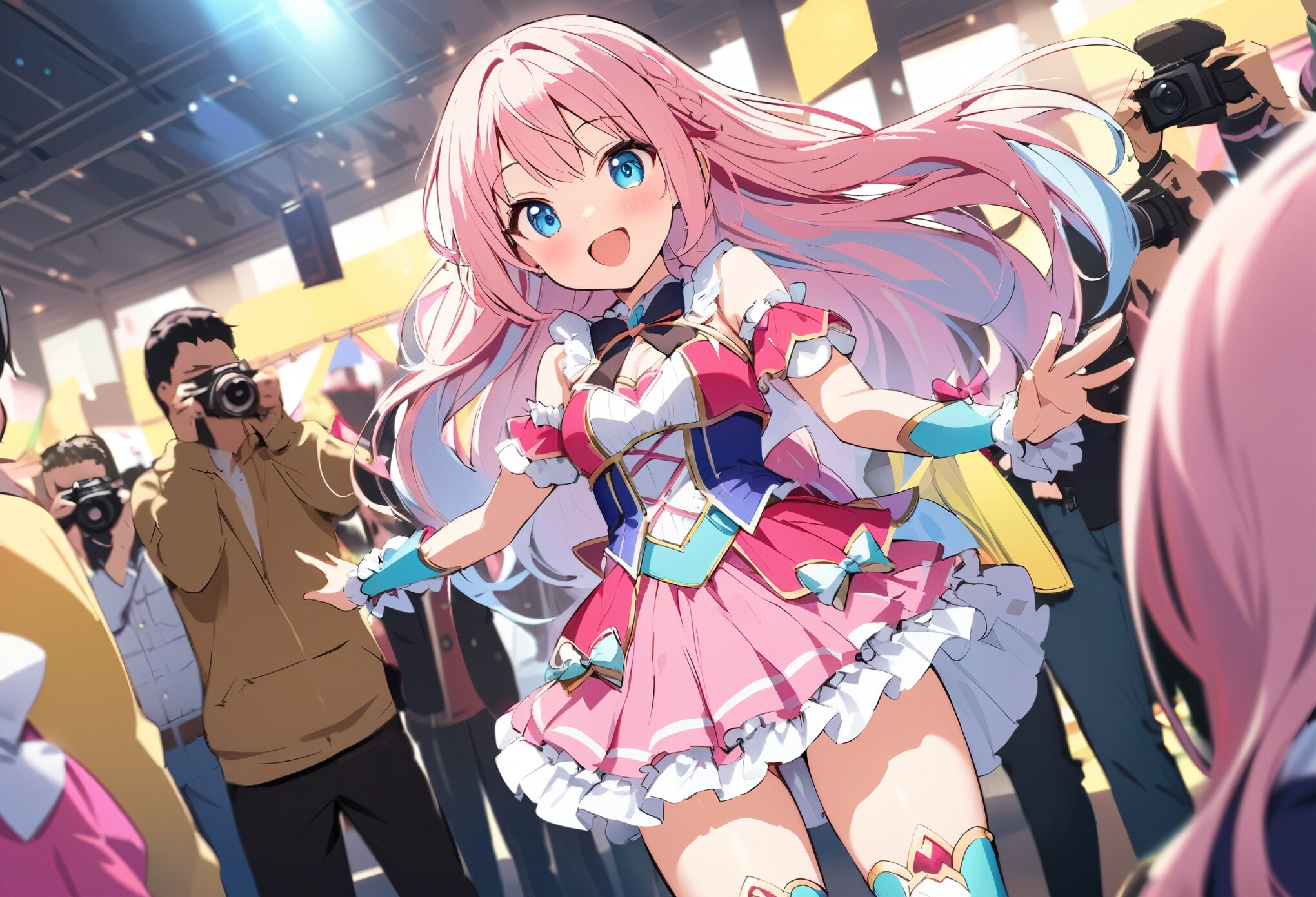 コスプレイベントで撮影会