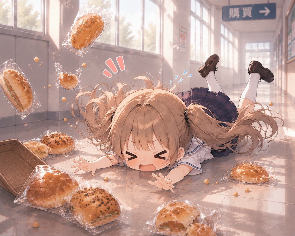 パン争奪戦