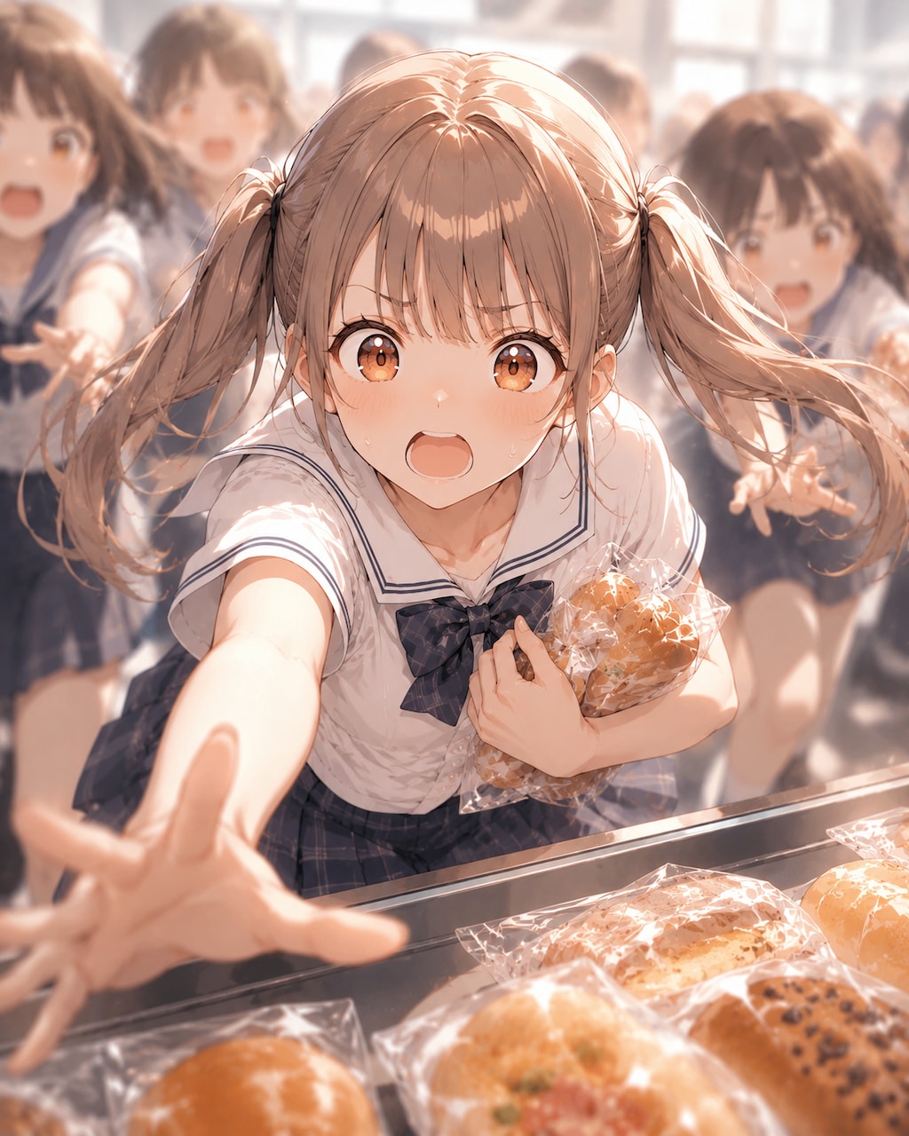 パン争奪戦