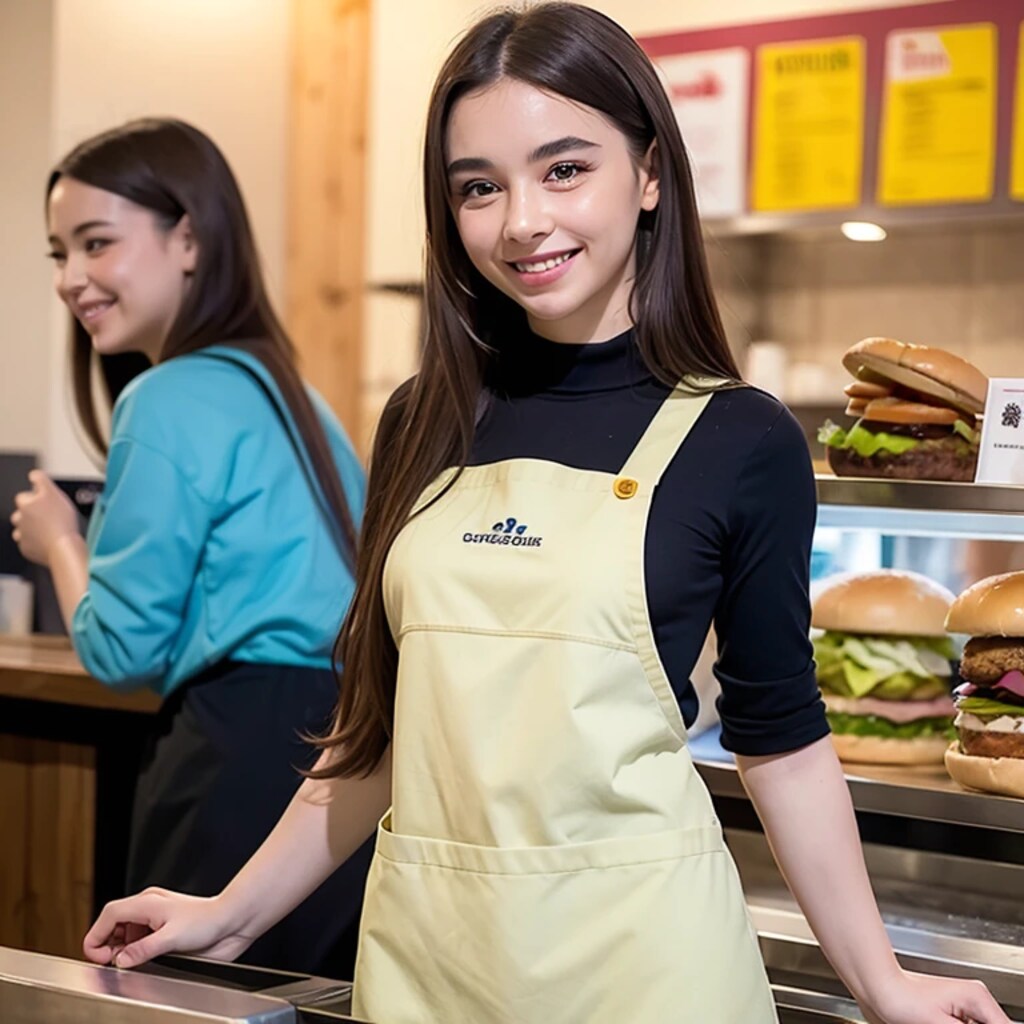 黒髪ロングでクルーの美女８９