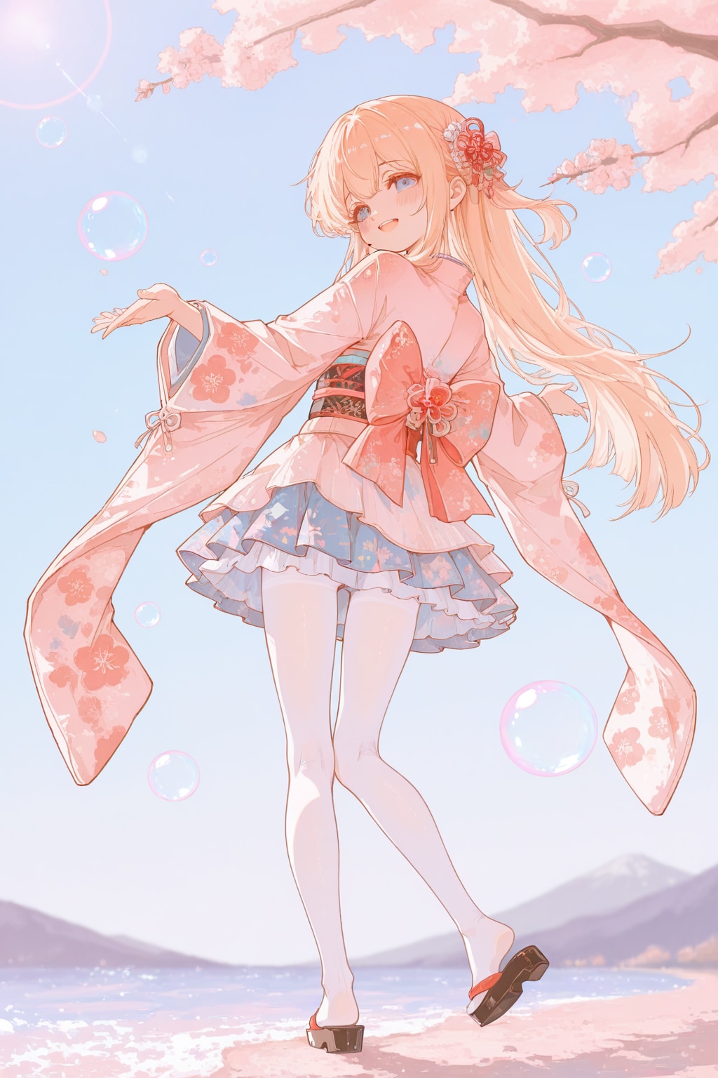 子供着物のレイラちゃん