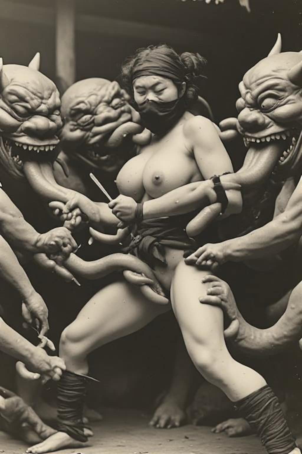 古代の真の対魔忍 10