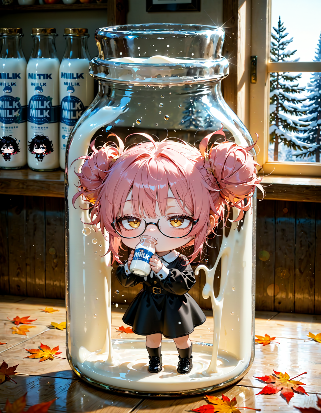 今日は何の日？　ビン牛乳の日