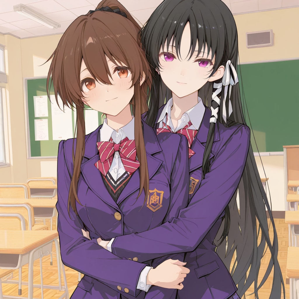没画投稿（黒髪）