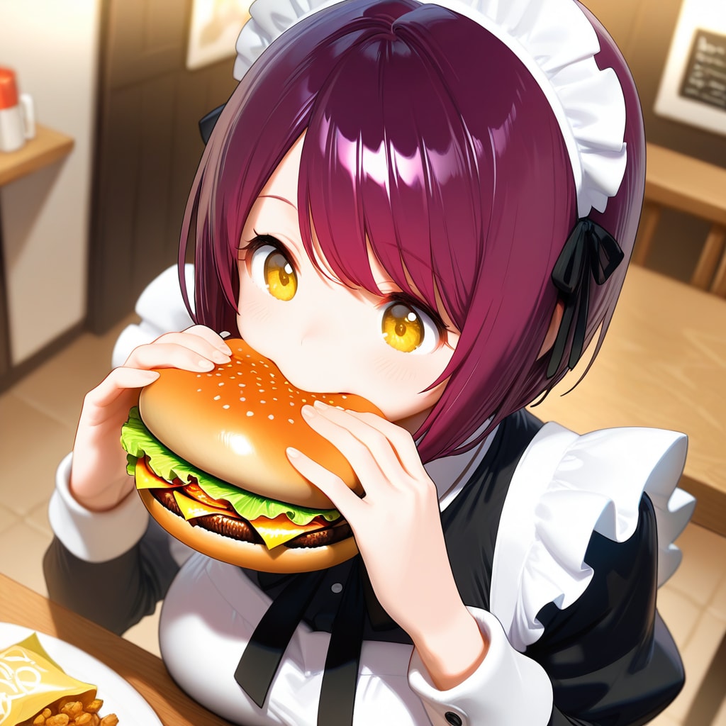 こんにちは（挨拶メイドの芽衣ちゃん）