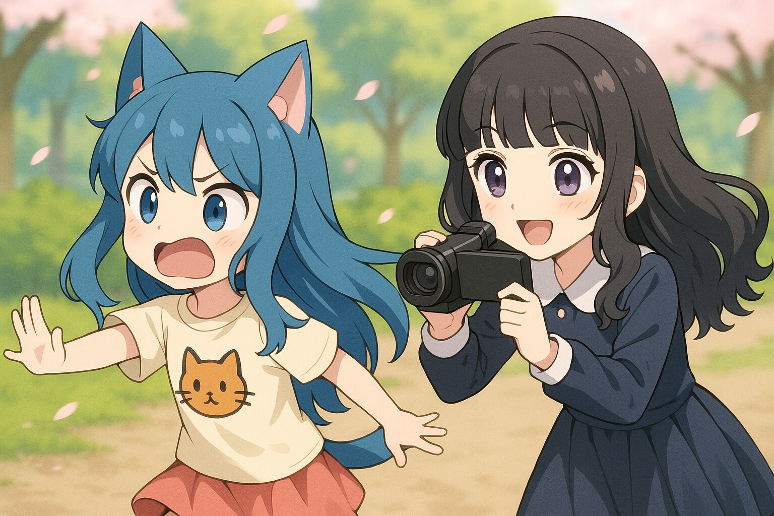 にげるさくら
