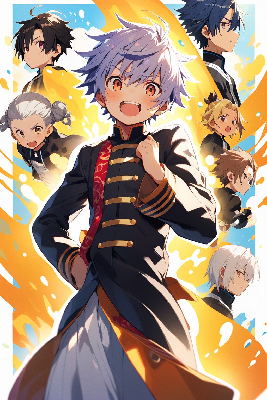 学ランの少年