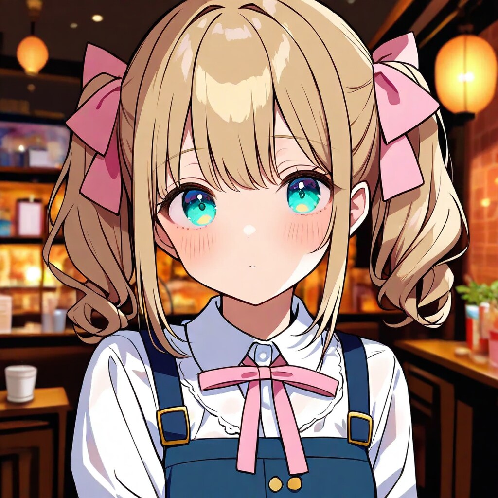 はるかちゃん、金髪になる。