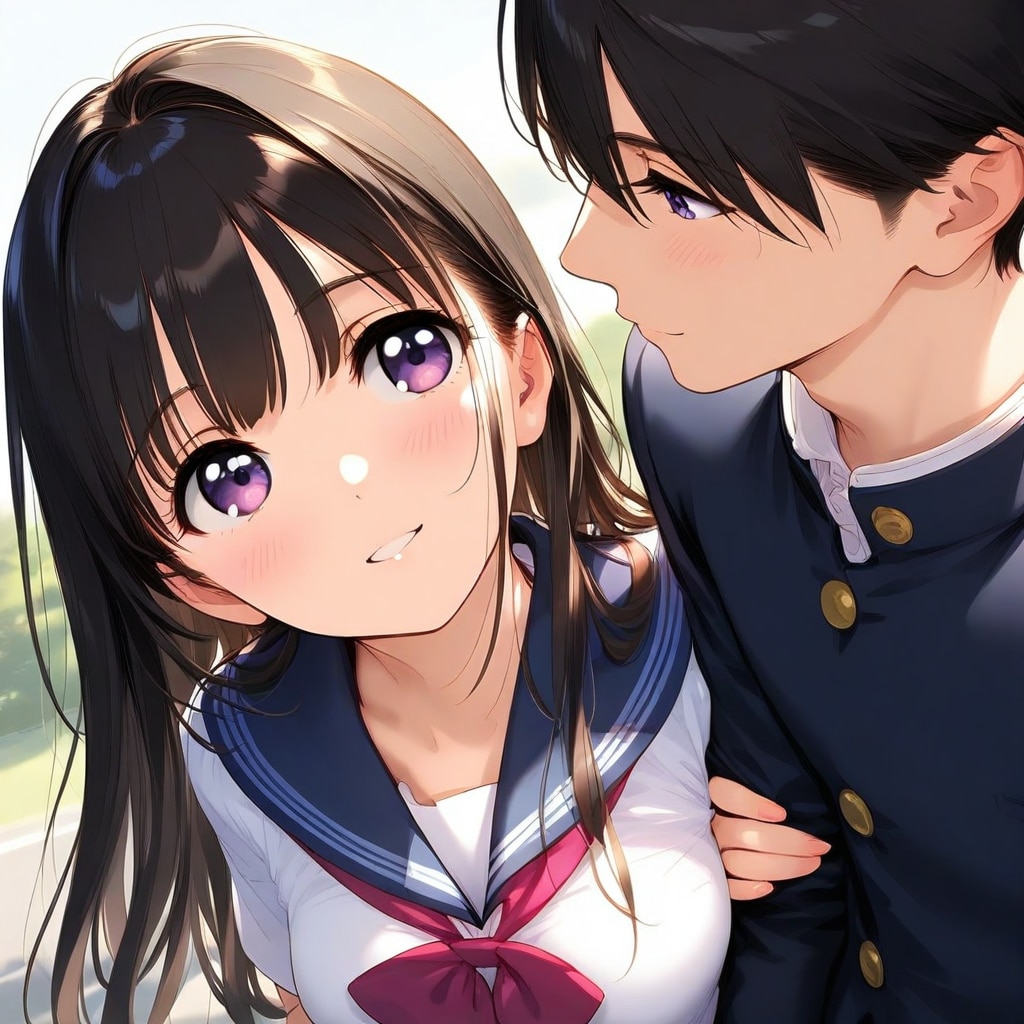 一緒に帰ろうよ | の人気AIイラスト・グラビア