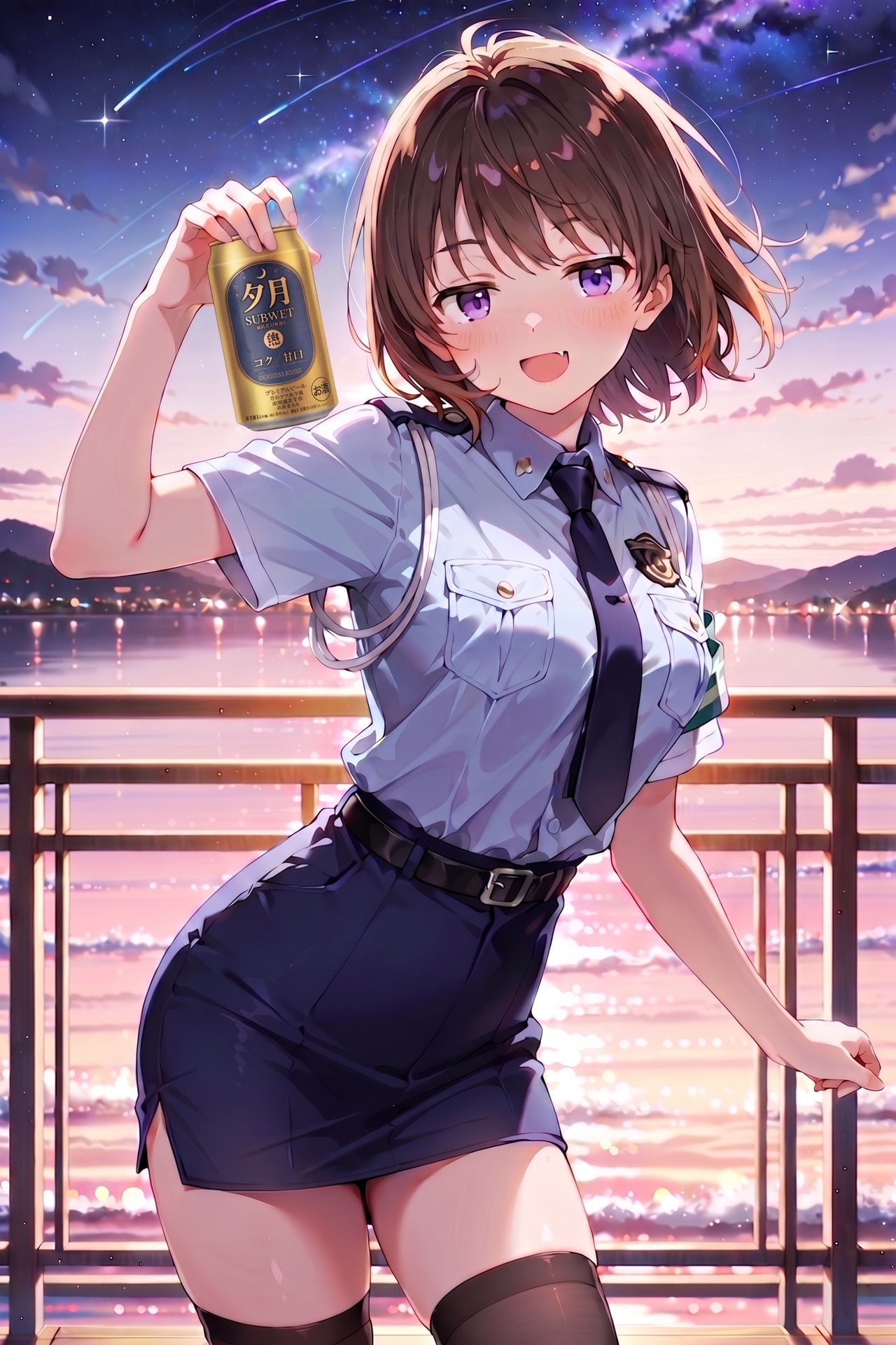 ジト目婦警さんとビール ～乾さつきの日常～ Z629