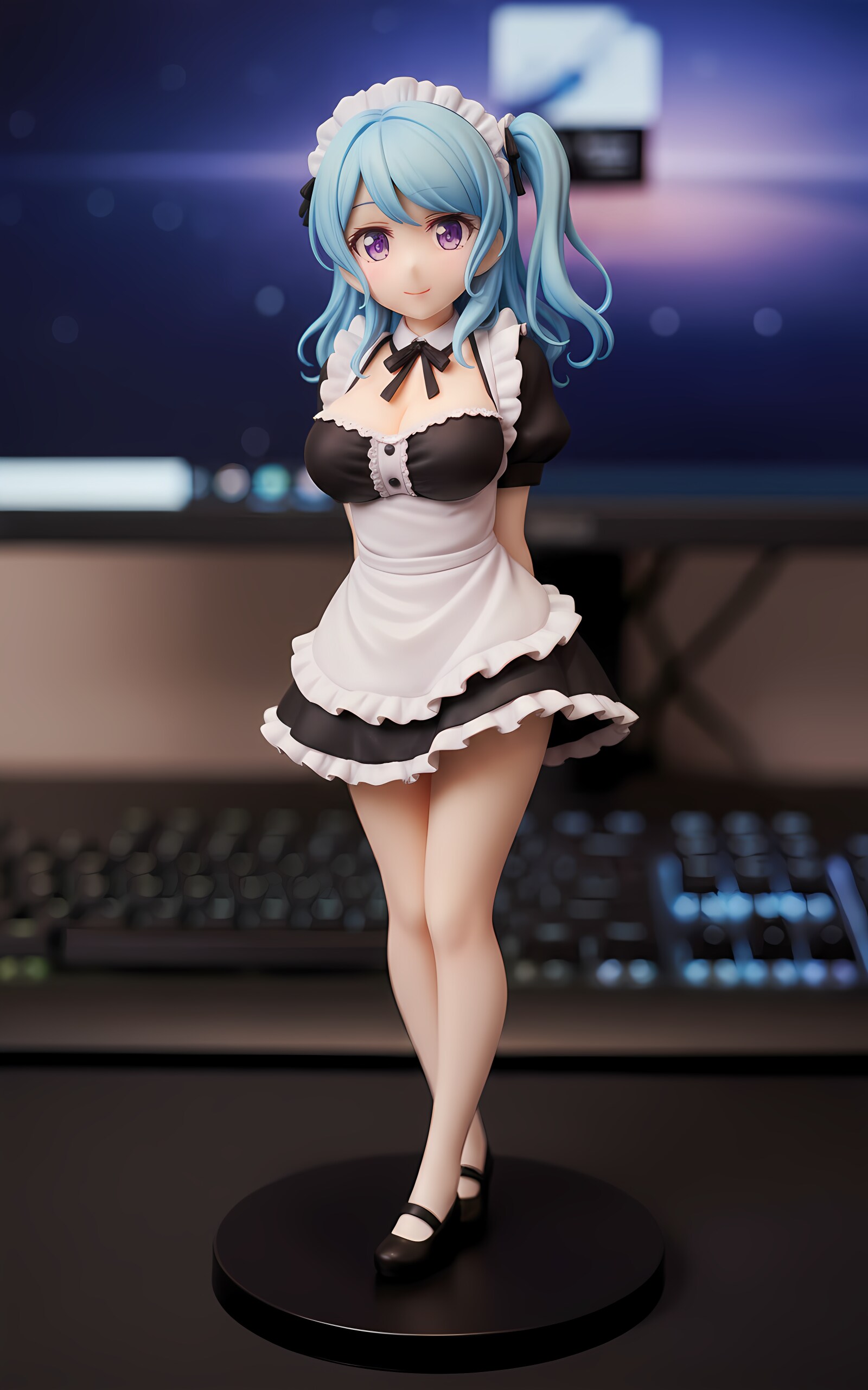 松原花音 メイド フィギュア風