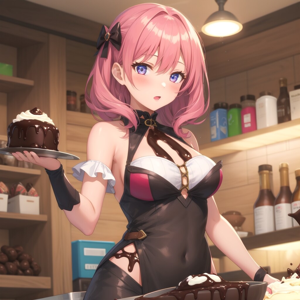 チョコの擬人化ちゃん