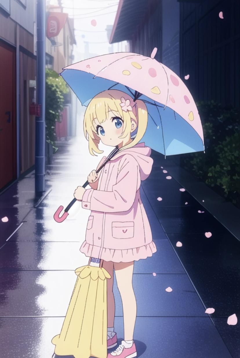 ピンクの傘☆ | の人気AIイラスト・グラビア