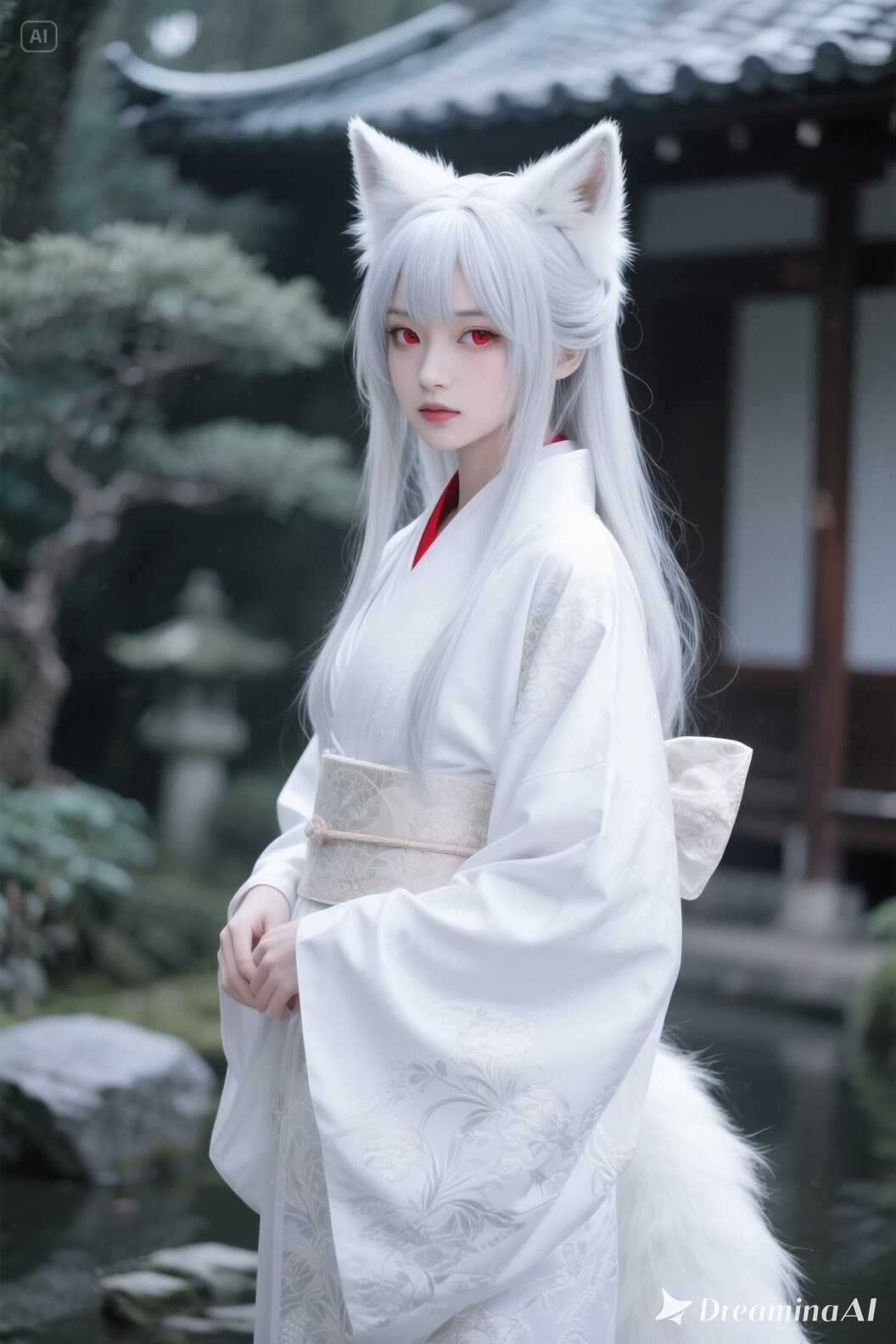 キツネの御神体様 | の人気AIイラスト・グラビア