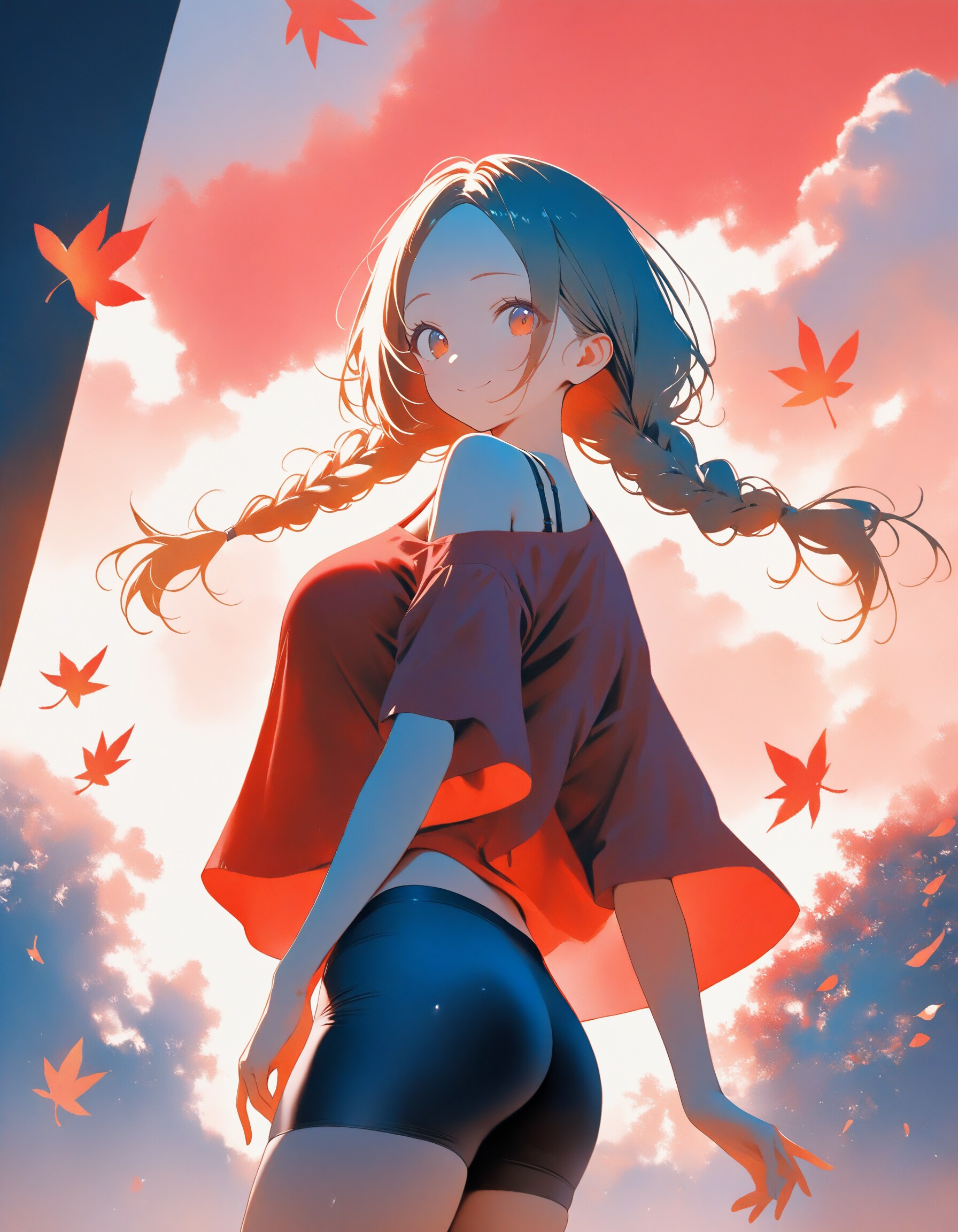 秋の夕焼け姉さんXL