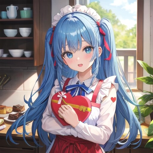 V4Bちゃんからバレンタイン | の人気AIイラスト・グラビア