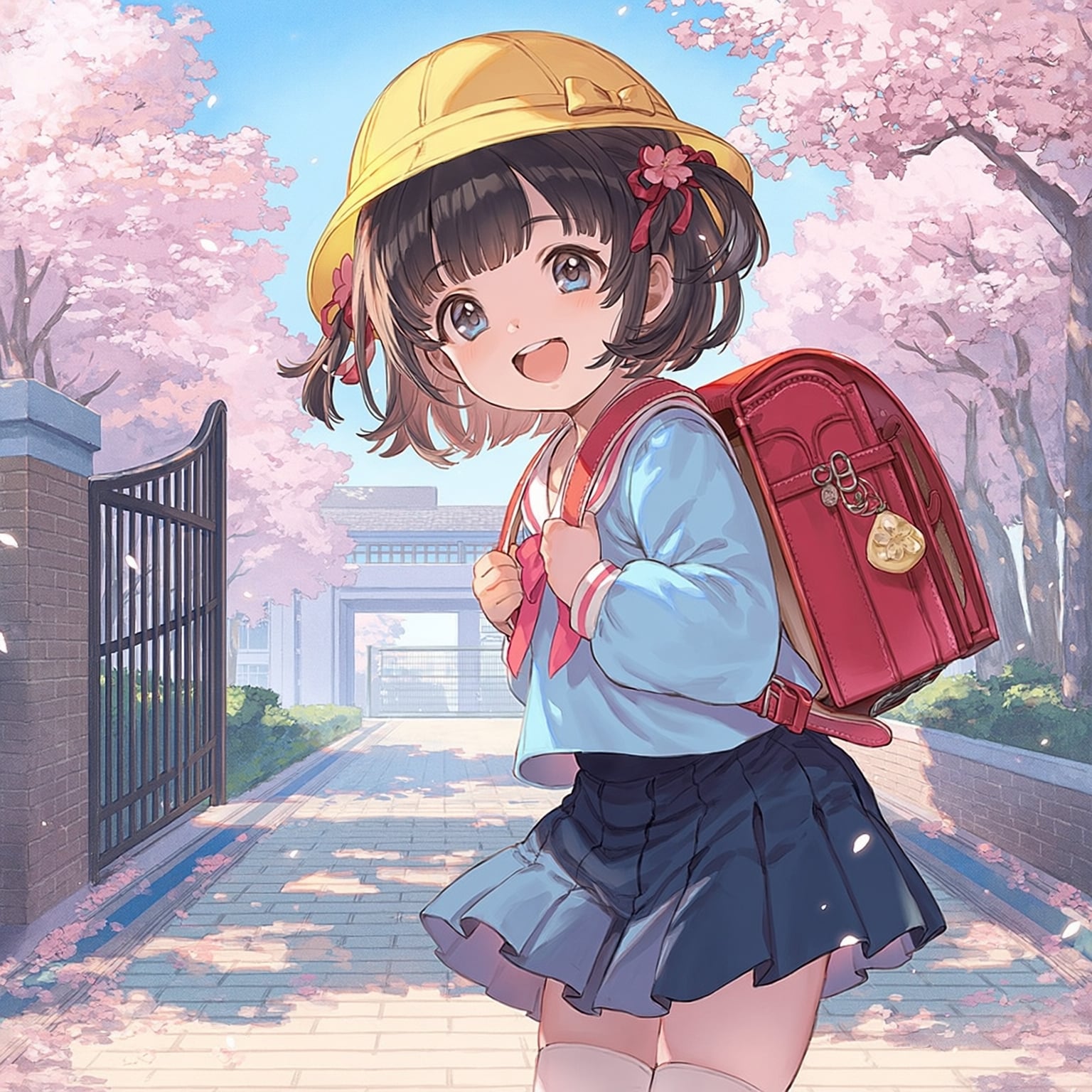 ぴかぴかの一年生！ | の人気AIイラスト・グラビア