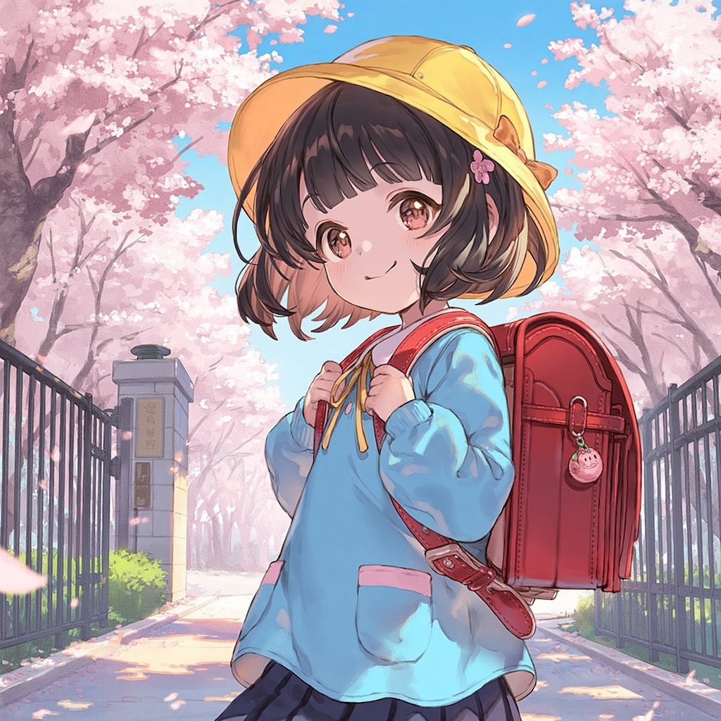 ぴかぴかの一年生！