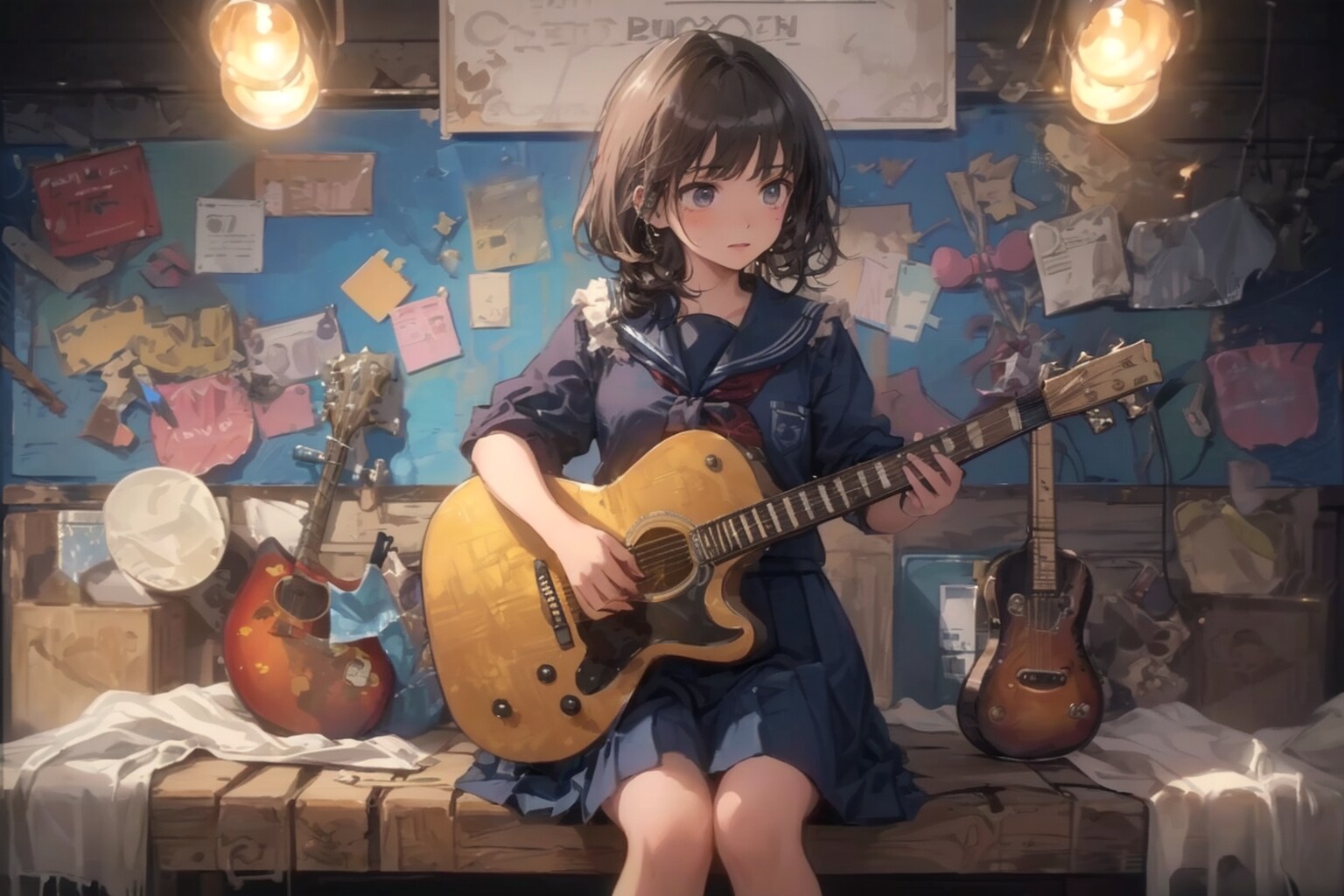 ギター | の人気AIイラスト・グラビア