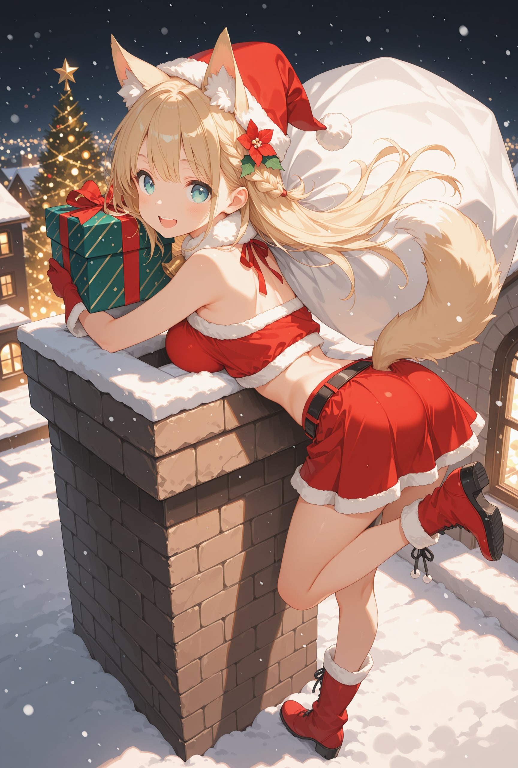 プレゼント配り♪