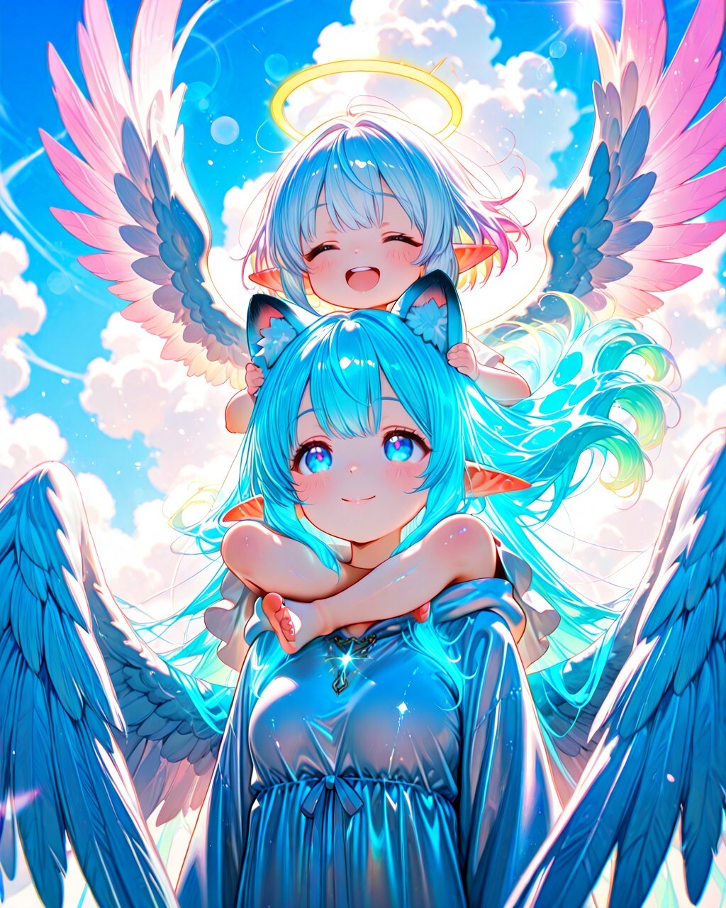 10枚）天使姉妹
