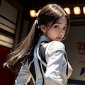053ライダースーツあるいはジッパーフェチ　背中3 11枚目