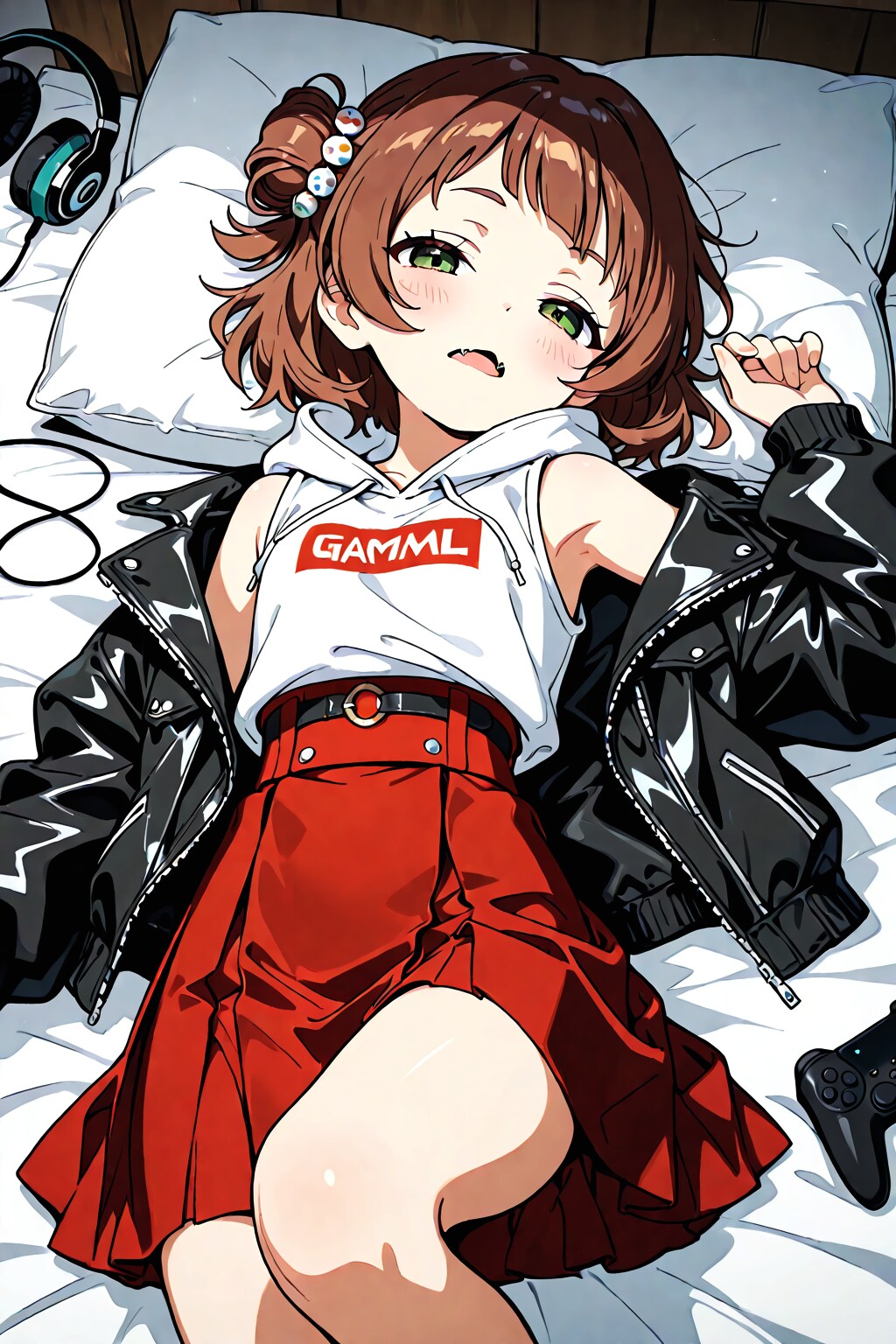 ゲーマー少女の墜落 | の人気AIイラスト・グラビア
