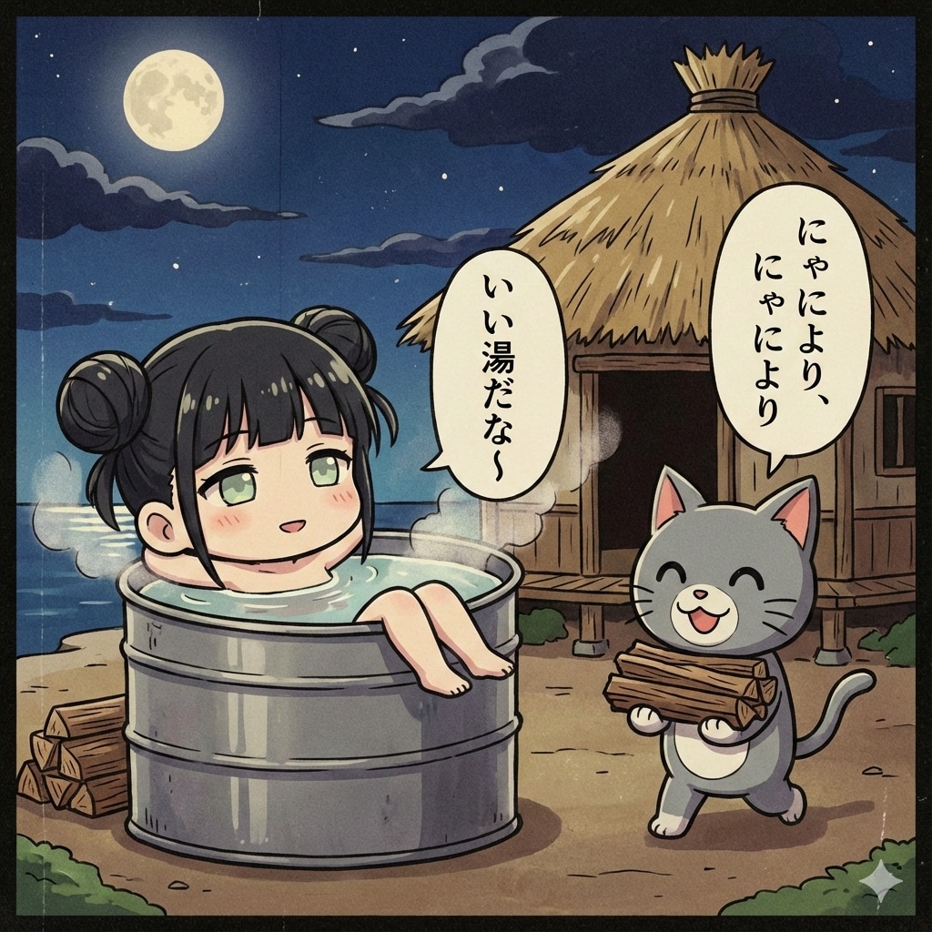 小説『室井ちゃんと無人島サバイバルにゃ猫人形/番外編』【ニャンノ世界】