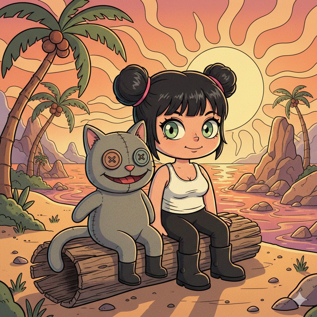 小説『室井ちゃんと無人島サバイバルにゃ猫人形/番外編』【ニャンノ世界】