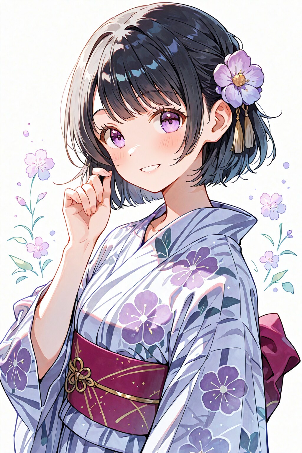 和服女子 | の人気AIイラスト・グラビア