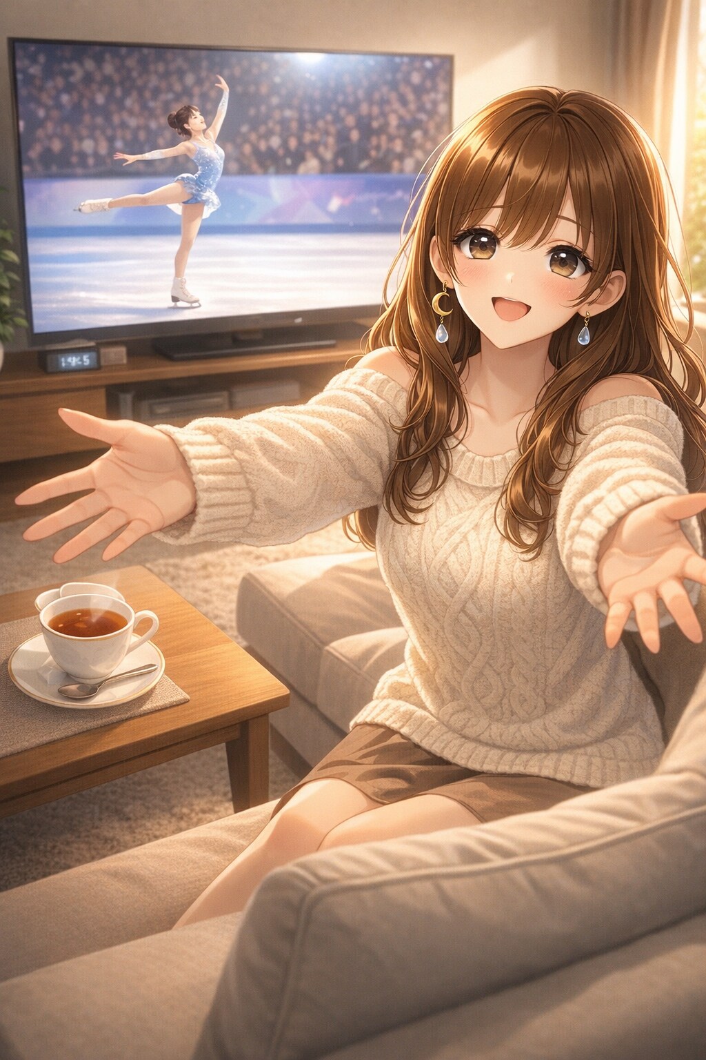 今日はお家でオリンピック観戦