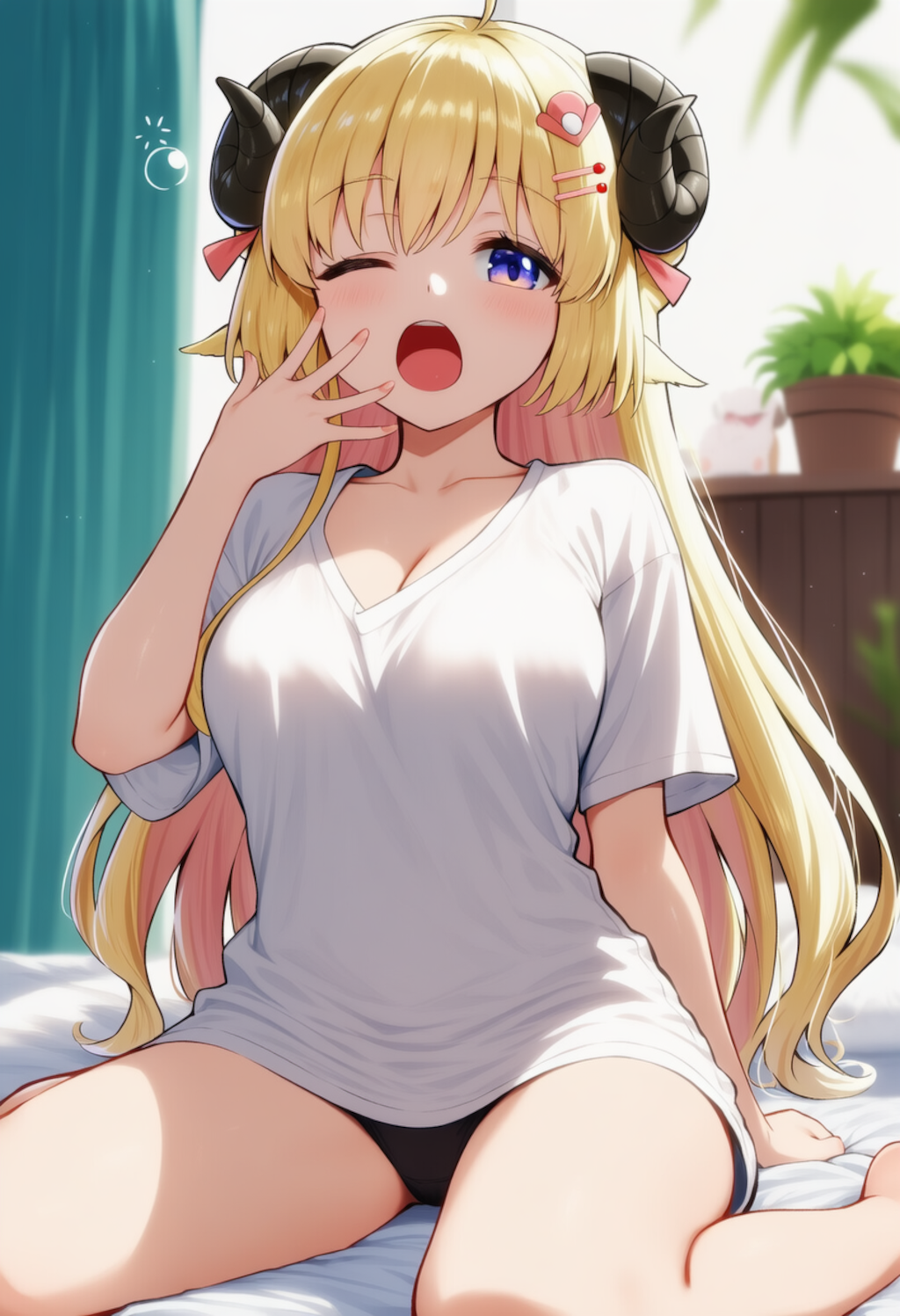 おはよぉ～（角巻わため）
