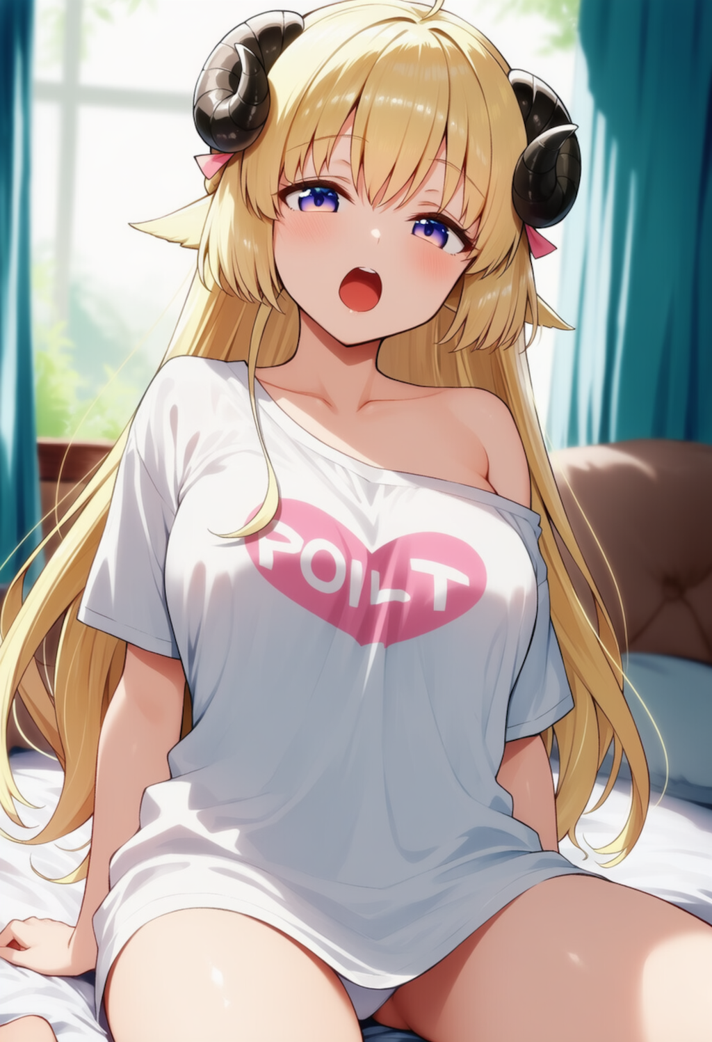 おはよぉ～（角巻わため）