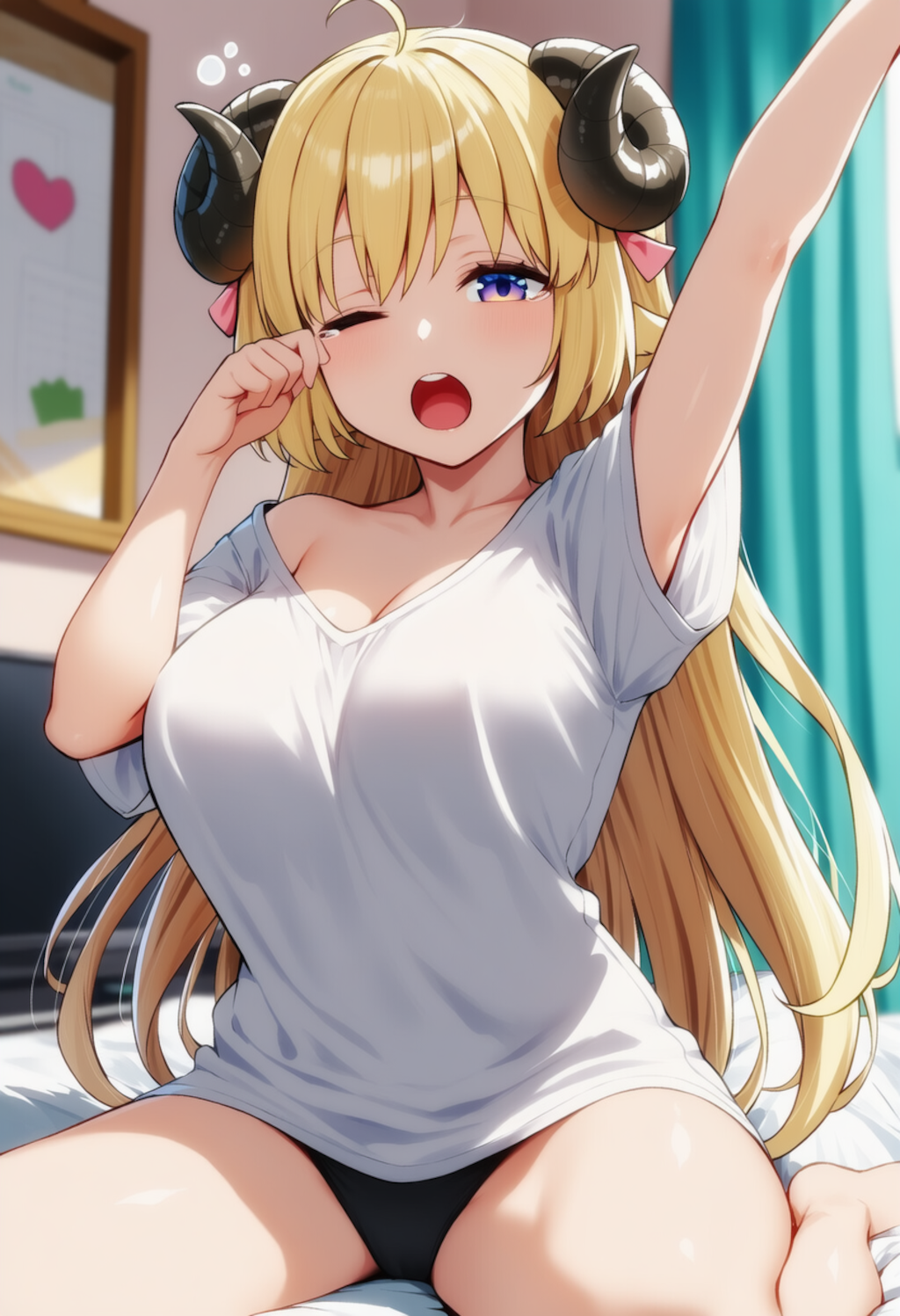 おはよぉ～（角巻わため）